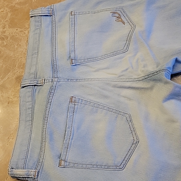 Express Distressed Relaxed Fit Girlfriend Jean, Sz 4 - Picture 12 of 16